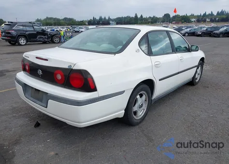 2004 Chevrolet Impala из США, поврежденный, VIN 2G1WF52K149272162